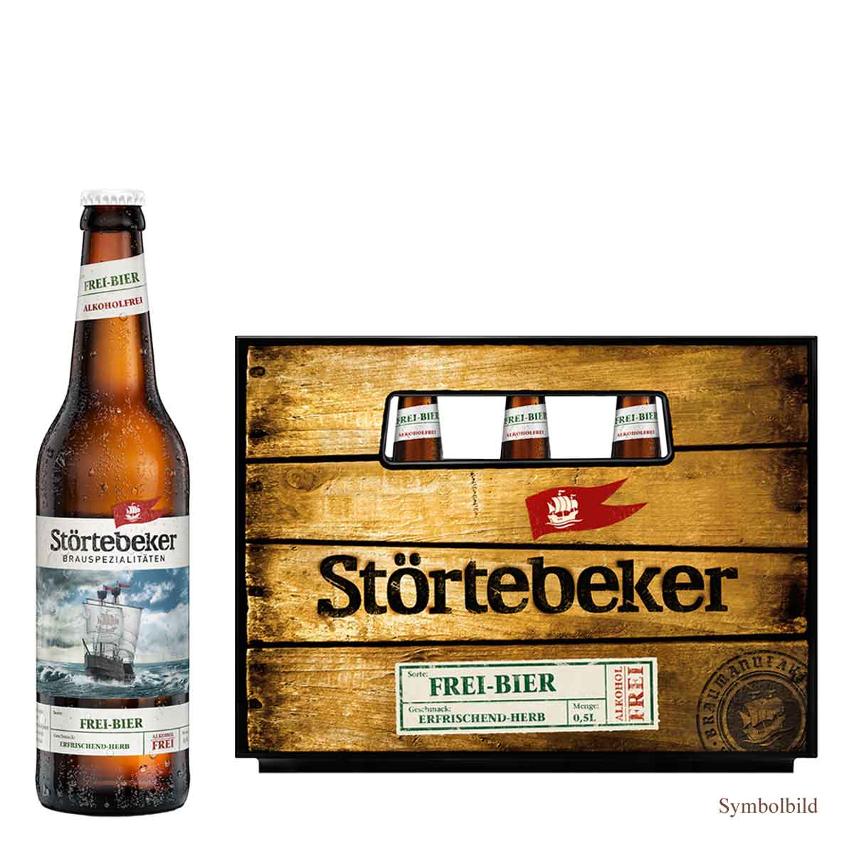 Störtebeker BIO Frei Bier Alkoholfrei