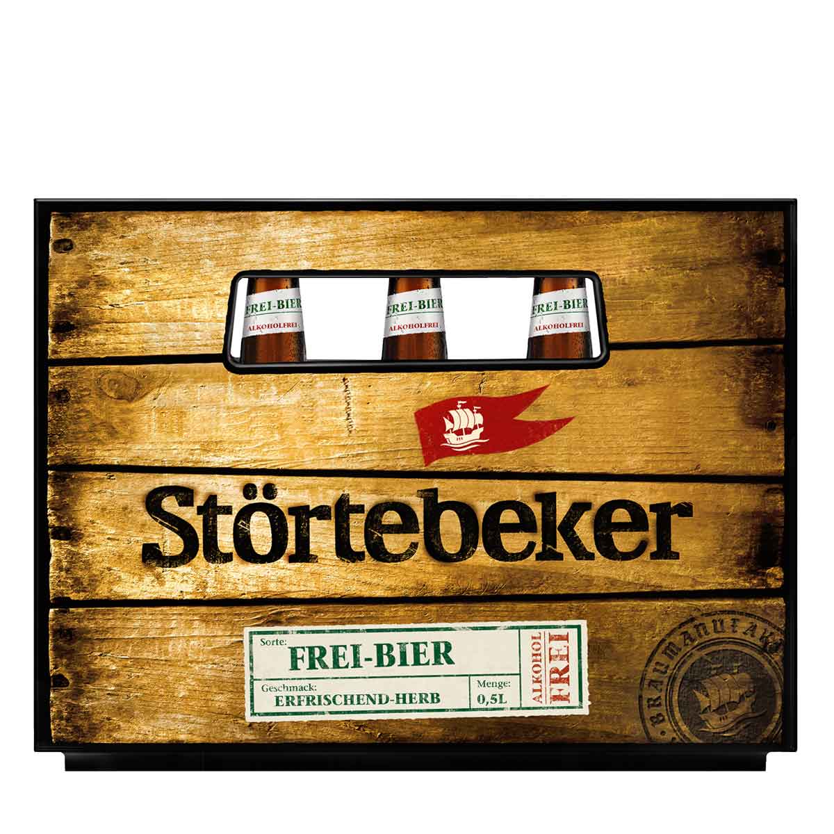 Störtebeker BIO Frei Bier Alkoholfrei