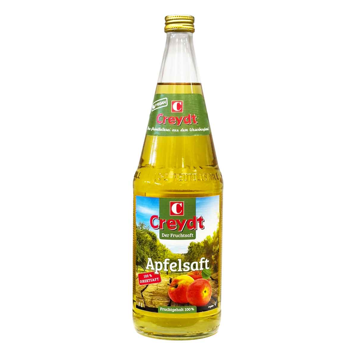 Creydt Apfelsaft Klar Direktsaft
