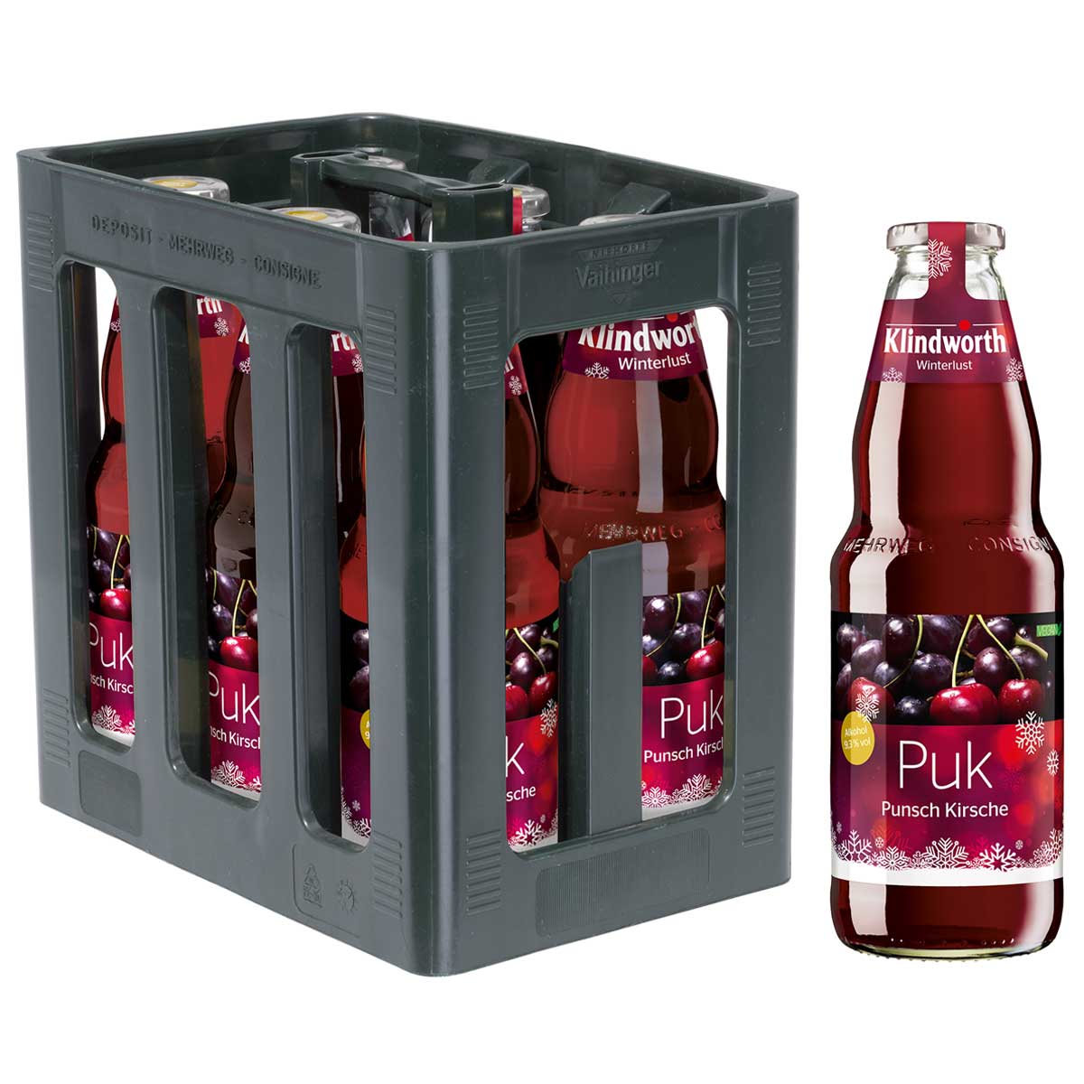 Klindworth Winterlust PUK alkoholhaltiger Punsch Kirsche