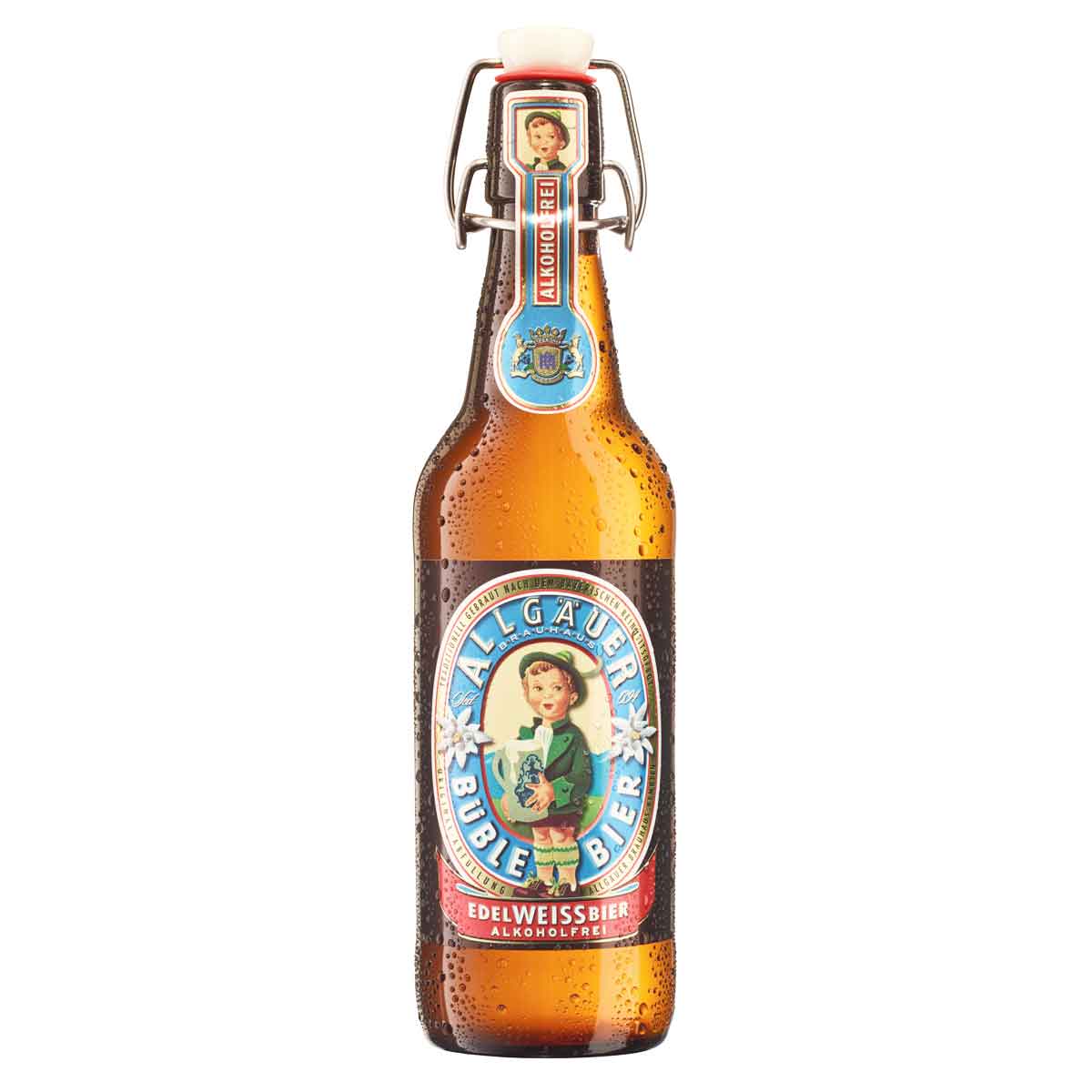 Allgäuer Büble Edelweissbier alkoholfrei