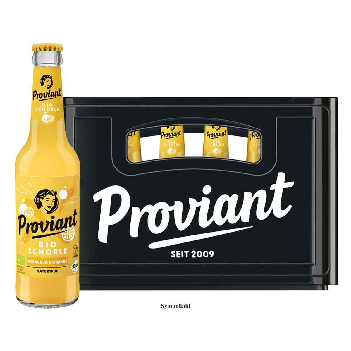 Proviant Maracuja & Orange Schorle naturtrüb