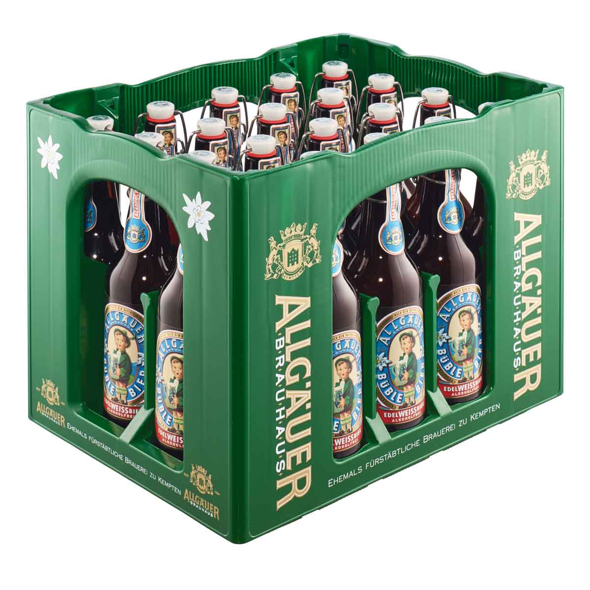 Allgäuer Büble Edelweissbier alkoholfrei