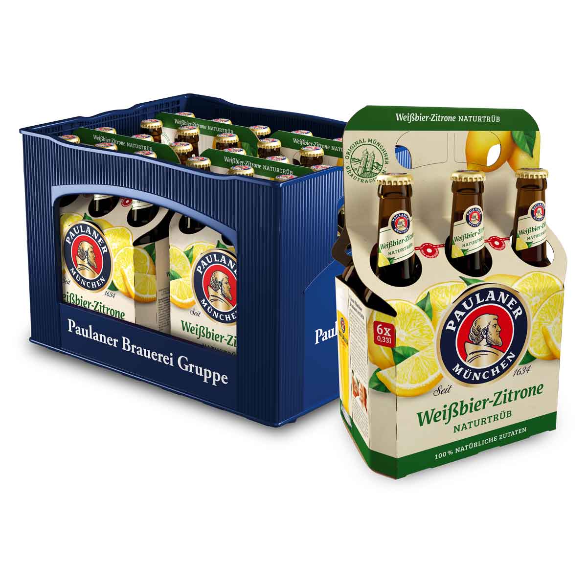 Paulaner Hefe Zitrone Naturtrüb