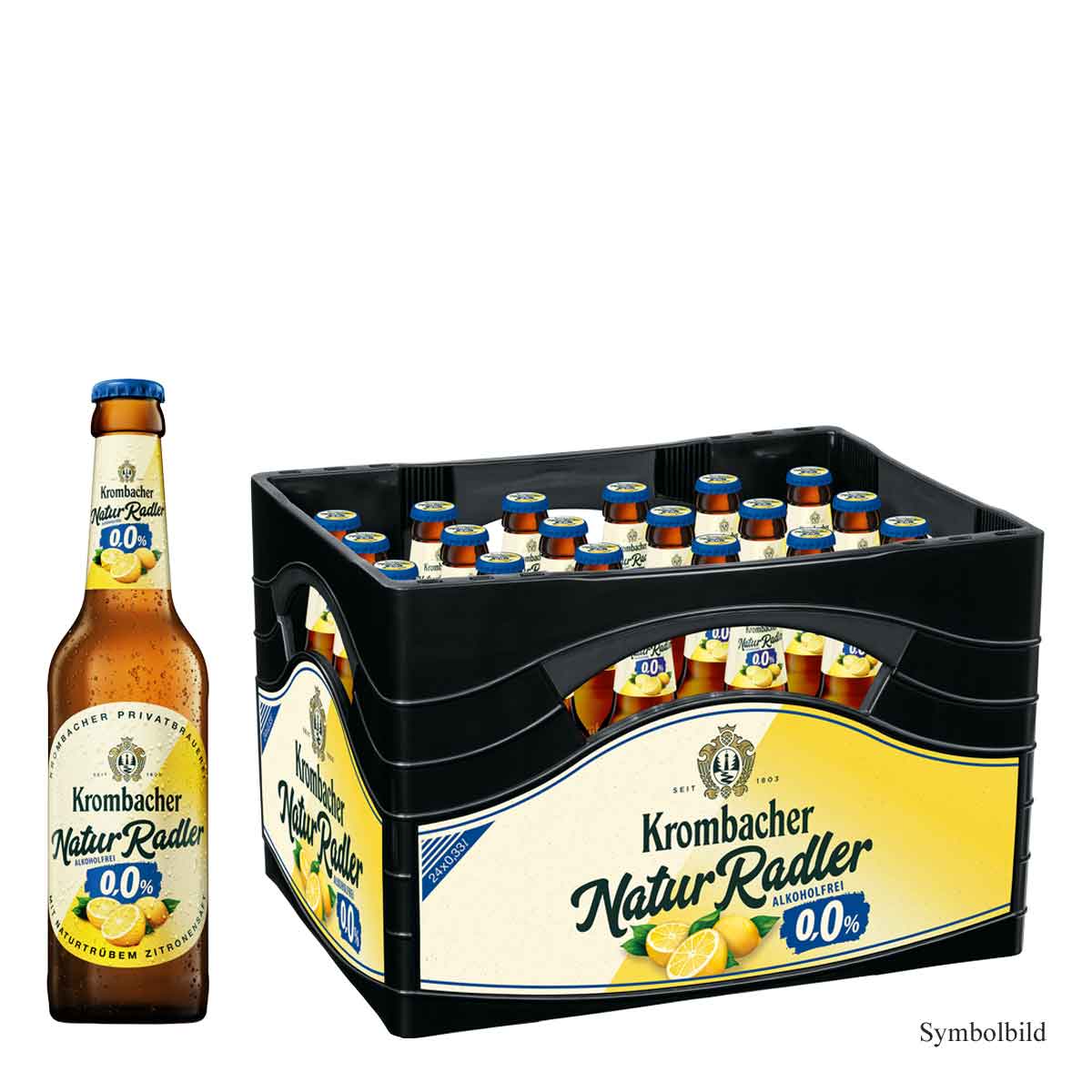 Krombacher Natur Radler 0,0 Alkoholfrei