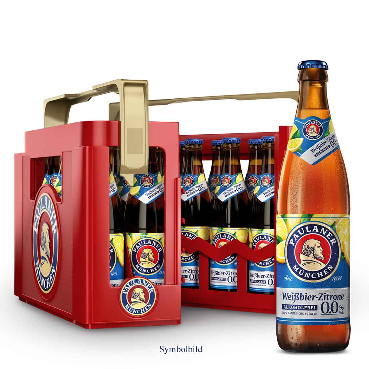 Paulaner Hefe Zitrone Alkoholfrei 0,0%