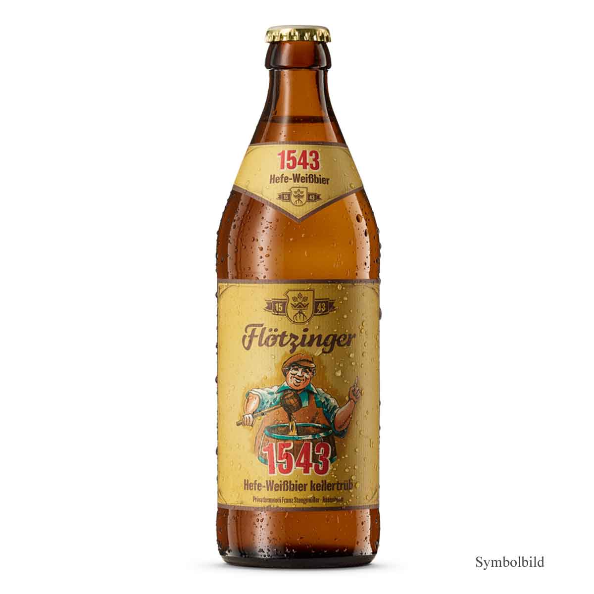 Flötzinger 1543 Hefe-Weißbier kellertrüb