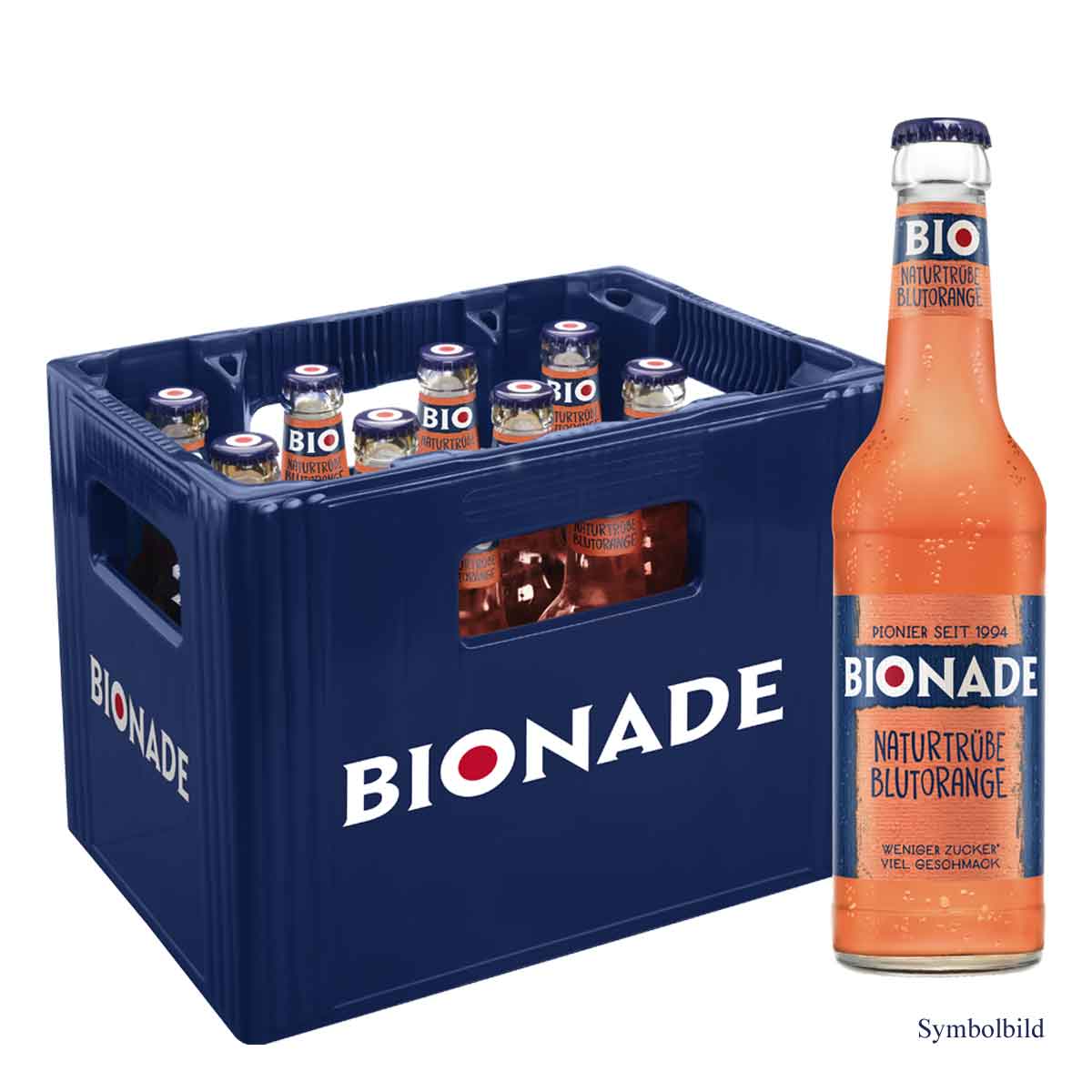 BIONADE Naturtrübe Blutorange