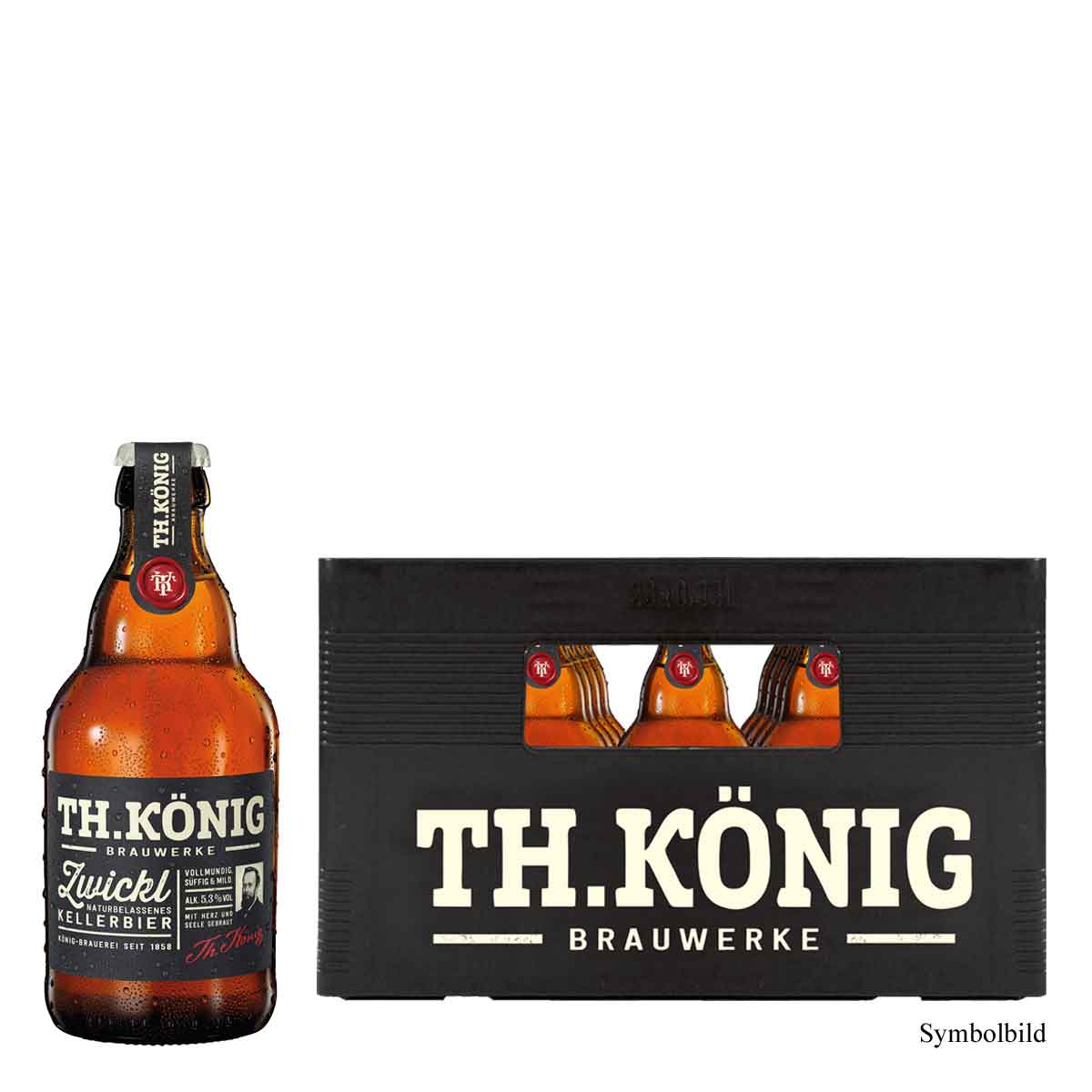 Th. König Zwickl naturbelassenes Kellerbier